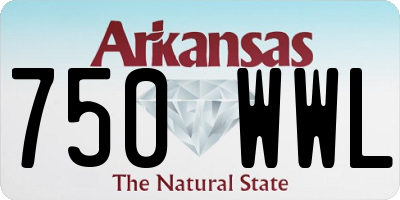 AR license plate 750WWL