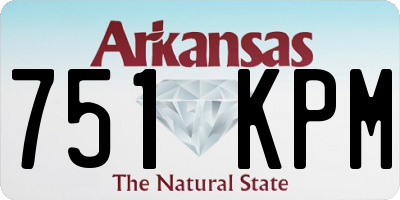 AR license plate 751KPM