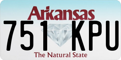 AR license plate 751KPU