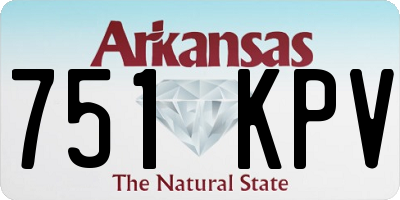 AR license plate 751KPV