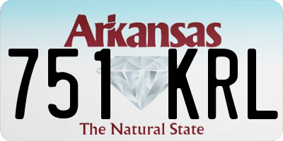 AR license plate 751KRL