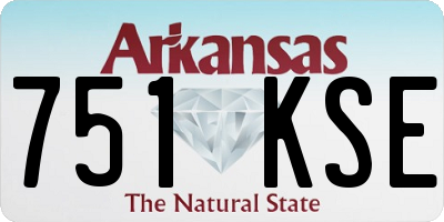 AR license plate 751KSE