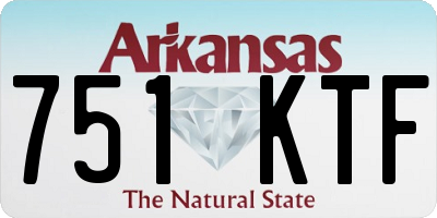 AR license plate 751KTF