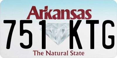 AR license plate 751KTG
