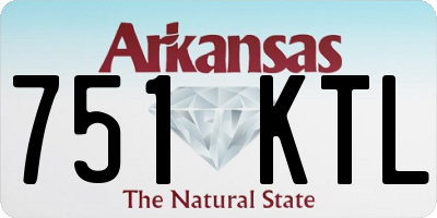 AR license plate 751KTL