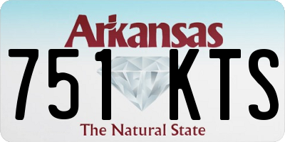 AR license plate 751KTS