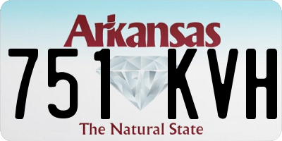 AR license plate 751KVH