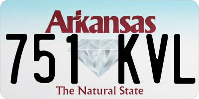 AR license plate 751KVL