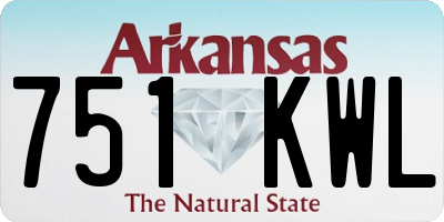 AR license plate 751KWL