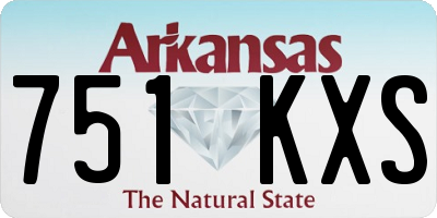 AR license plate 751KXS