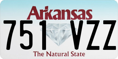 AR license plate 751VZZ