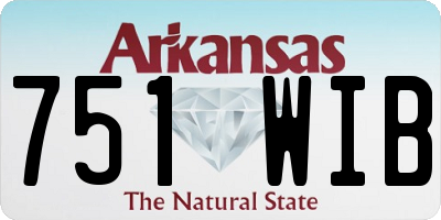 AR license plate 751WIB