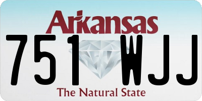 AR license plate 751WJJ