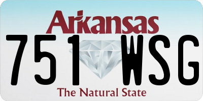 AR license plate 751WSG