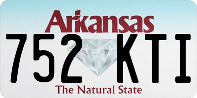 AR license plate 752KTI