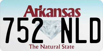 AR license plate 752NLD