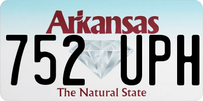 AR license plate 752UPH