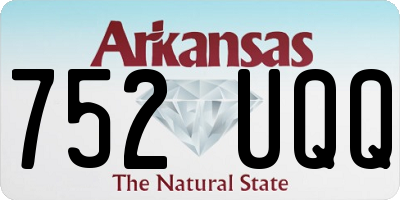 AR license plate 752UQQ
