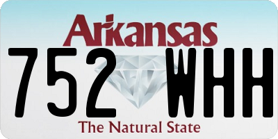 AR license plate 752WHH