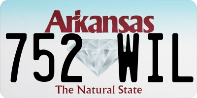 AR license plate 752WIL