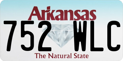 AR license plate 752WLC