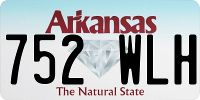 AR license plate 752WLH