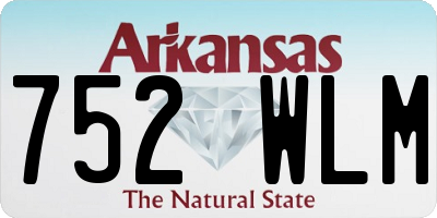 AR license plate 752WLM