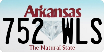 AR license plate 752WLS