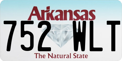 AR license plate 752WLT