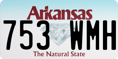 AR license plate 753WMH