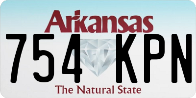 AR license plate 754KPN