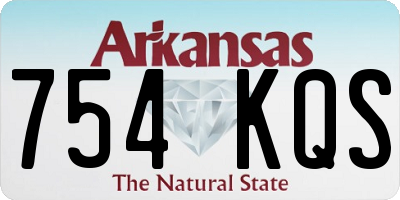 AR license plate 754KQS