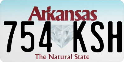 AR license plate 754KSH