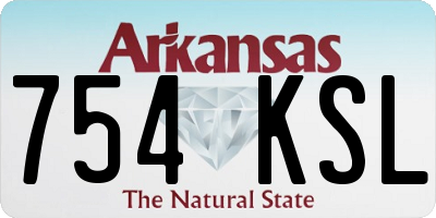 AR license plate 754KSL
