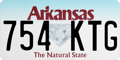 AR license plate 754KTG