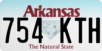 AR license plate 754KTH