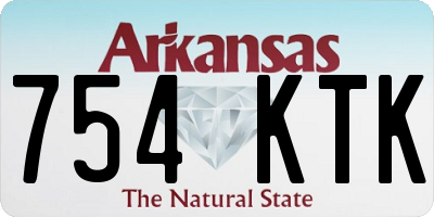 AR license plate 754KTK