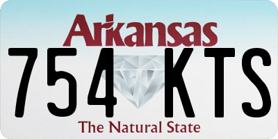AR license plate 754KTS