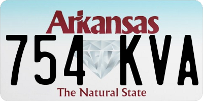 AR license plate 754KVA