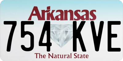AR license plate 754KVE