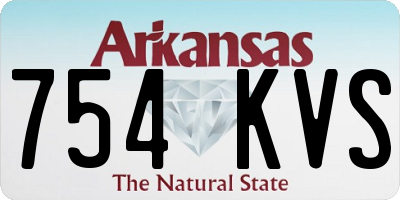 AR license plate 754KVS