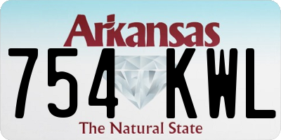 AR license plate 754KWL