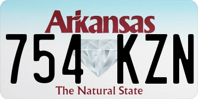 AR license plate 754KZN