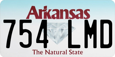 AR license plate 754LMD
