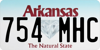 AR license plate 754MHC