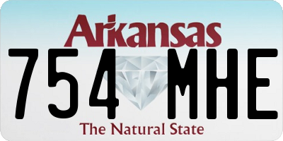 AR license plate 754MHE