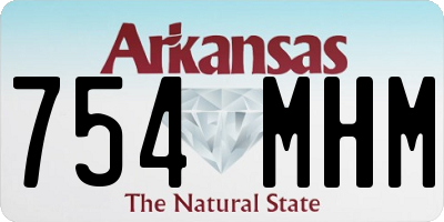 AR license plate 754MHM