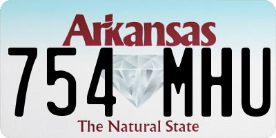 AR license plate 754MHU