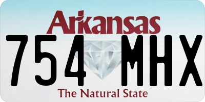 AR license plate 754MHX