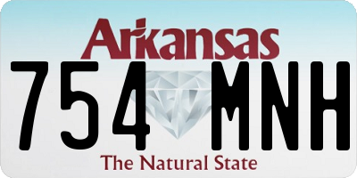 AR license plate 754MNH